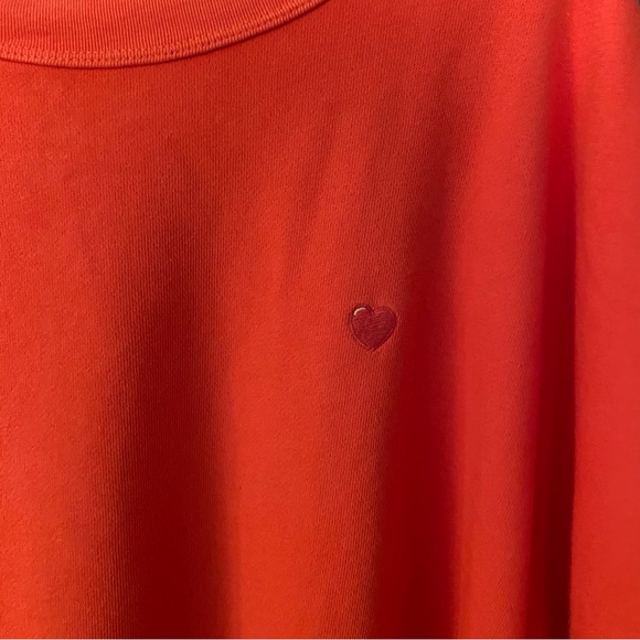 Aerie Real Crew Sweatshirt; Resort Red; XXL; Like New - Picture 9 of 10